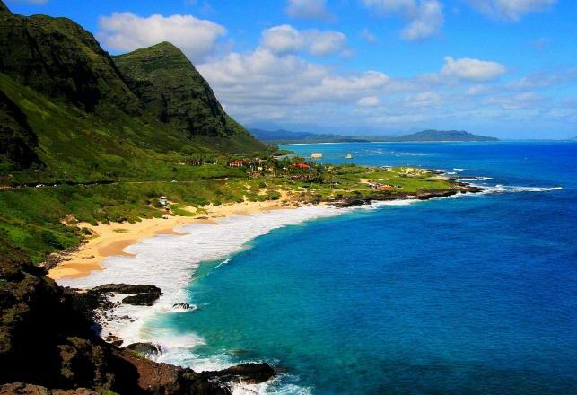 夏威夷群岛的面积：1.67万平方千米